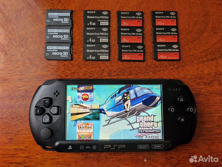 Карты Памяти PSP Sony MemoryStick PRO Duo Оригинал
