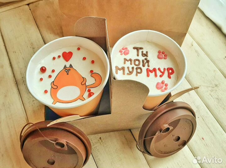 Торт в стакане 