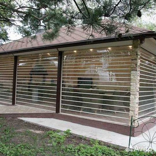 Рольставни из поликарбоната (прозрачные)