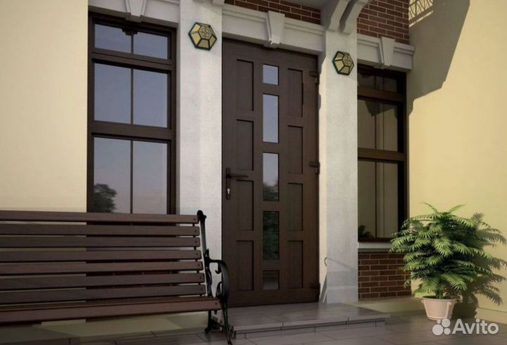 Двери пвх с монтажом