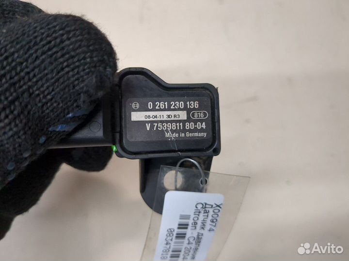 Датчик давления воздуха Citroen C4, 2008