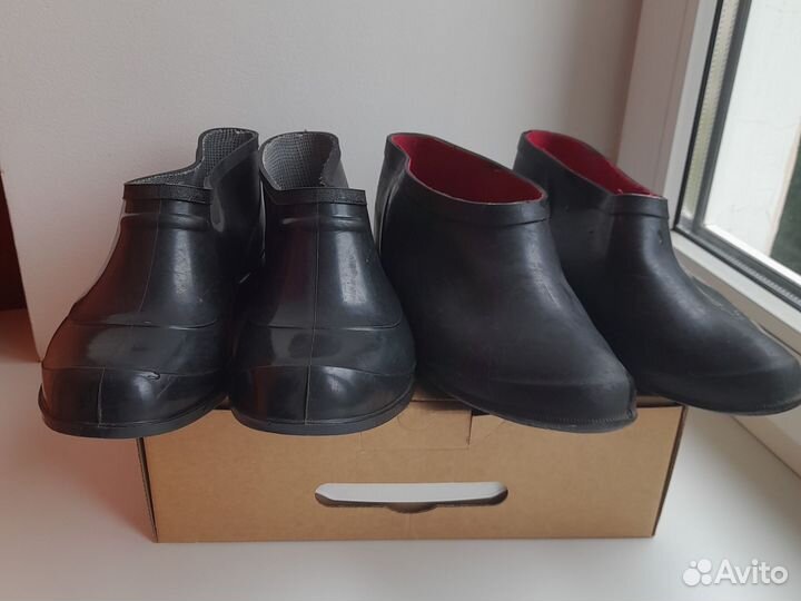 Галоши садовые 40-41 размер, 26см по стельке 2 шт