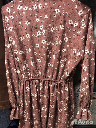 Платье женское теплое вельвет 42-44р