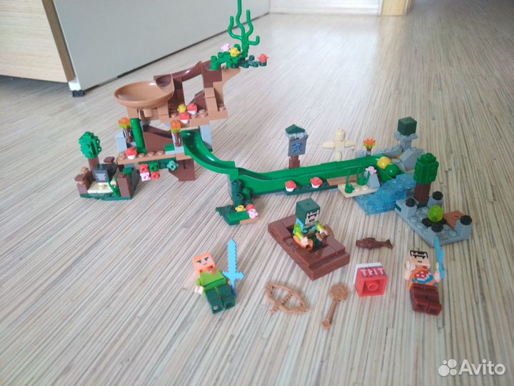 Lego Майнкрафт Погоня