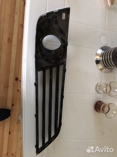 Накладка Бампера Ауди А8 D4 под дистроник