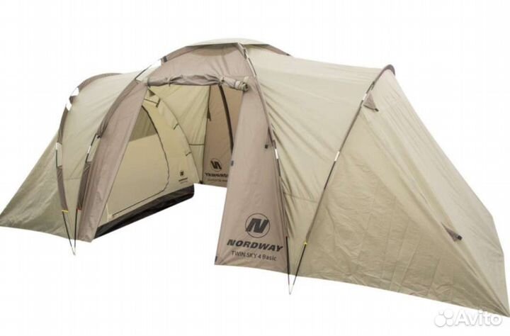 Палатка 4-местная Nordway Twin Sky 4 Basic