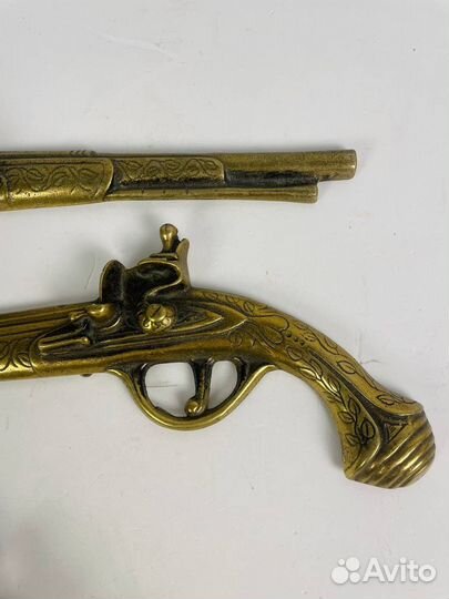 Бронзовый Декор в виде пистолетов