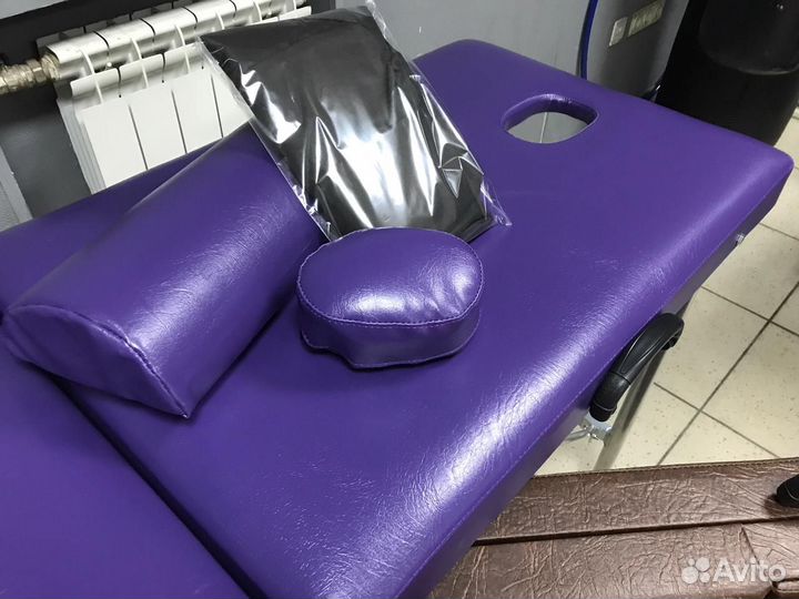 Массажный стол Люкс 180*60*70 - фиолетовый