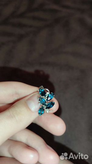Серьги серебро 925 проба