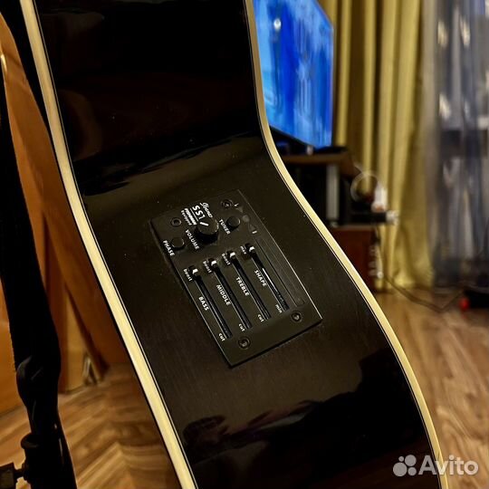 Электроакустическая гитара ibanez AEL2012E-TKS