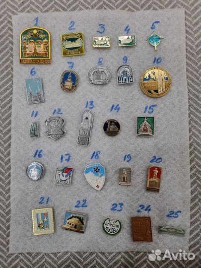Значки СССР музеи и памятники