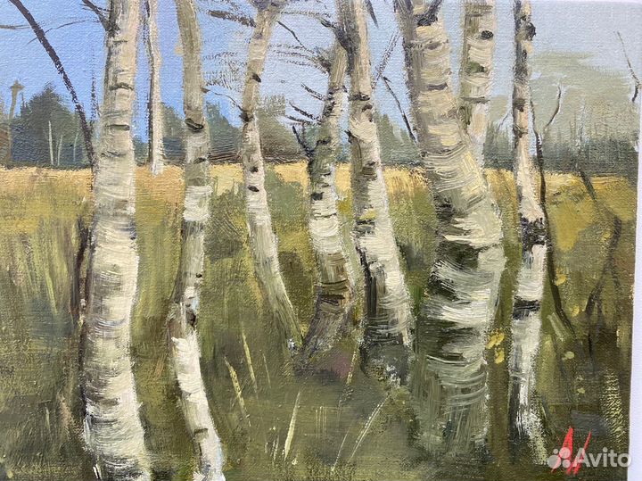 Картина маслом на холсте пейзаж