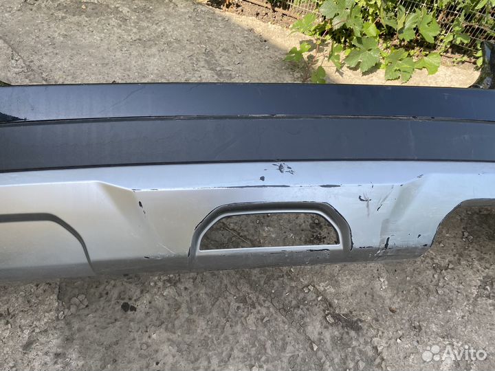 Бампер задний kia rio x