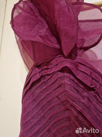 Шёлковое (100% шёлк) платье Karen Millen, 40 (XS)