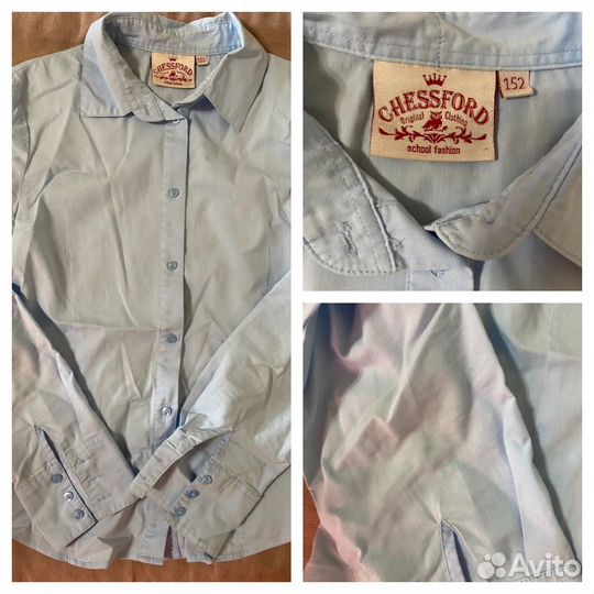 Рубашки и блузки в школу