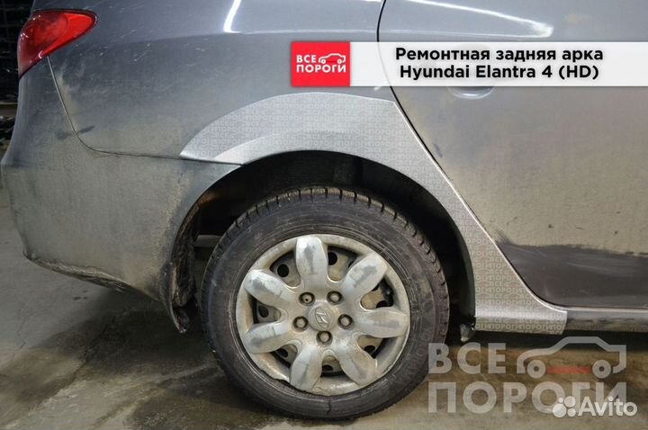 Hyundai Elantra IV (HD) арки ремонтные