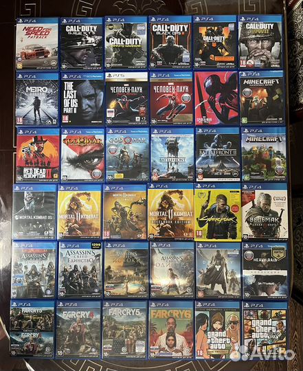 Игры для ps4 MK 11, UFC