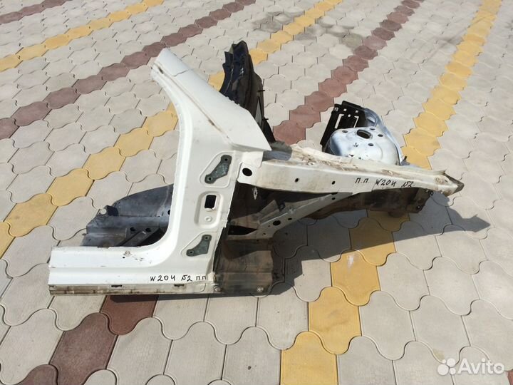 Лонжерон Mercedes C-class W204