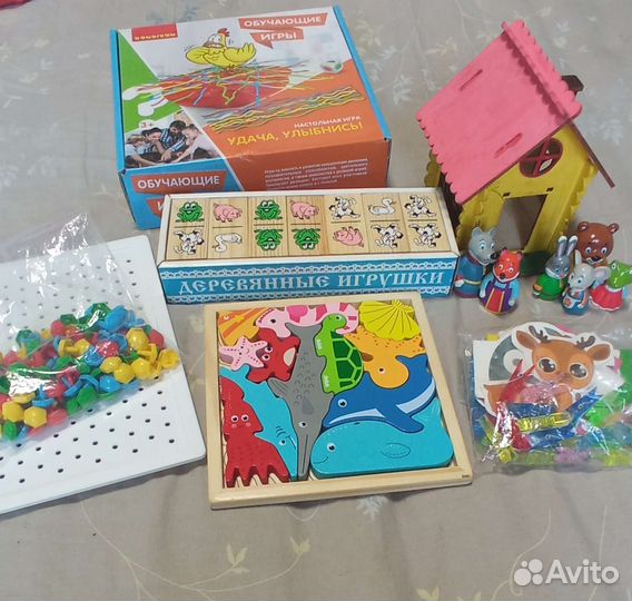 Развивающие игрушки пакетом