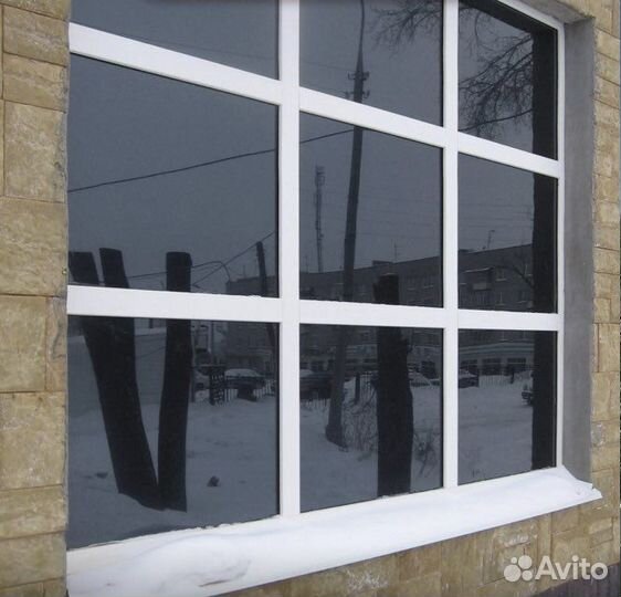 Тонировочная оконная пленка черная