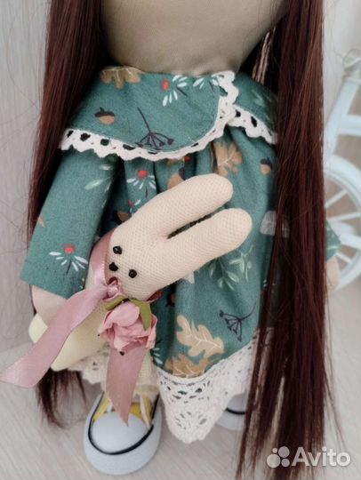 Текстильная кукла, интерьерная