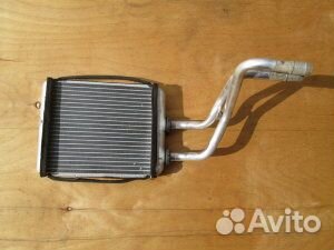 Опель Астра G радиатор отопителя печки