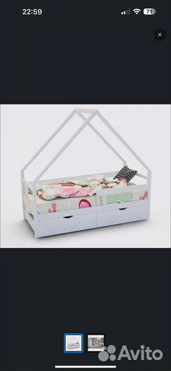 Кровать детская