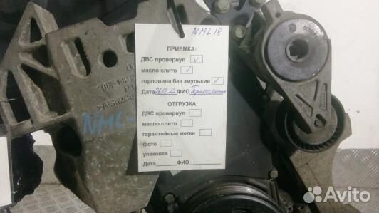 Двигатель бензиновый skoda octavia A5 (NML18BV01)