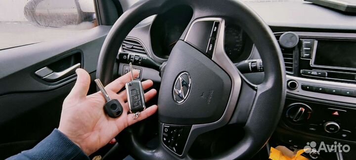 Bыкидной (складной) чип ключ для автомобиля