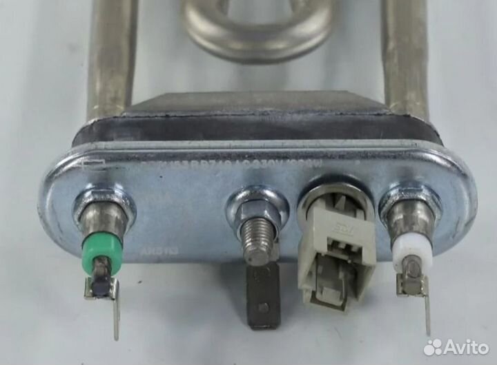 Тэн 1900W прямой отверстие дрт L190мм IRC