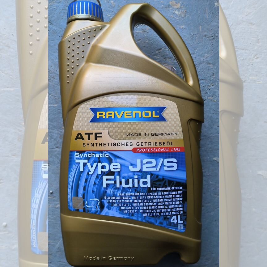 D Замена масла в АКПП — Renault Laguna III, 2 л, 2008 года