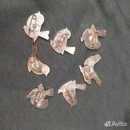 Значки СССР Птицы