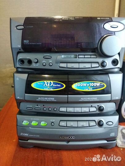 Музыкальный центр бу kenwood