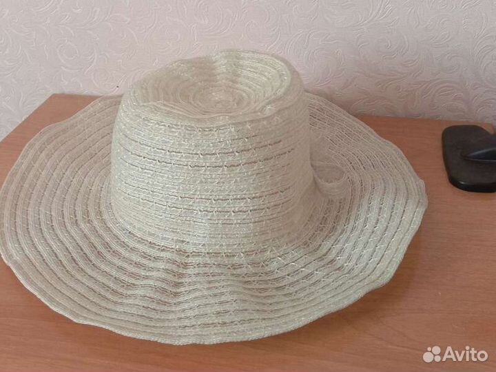 Шляпа белая символ-сувенир г.Анапа
