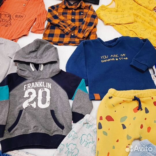 Пакет вещей на мальчика 74 80 размер