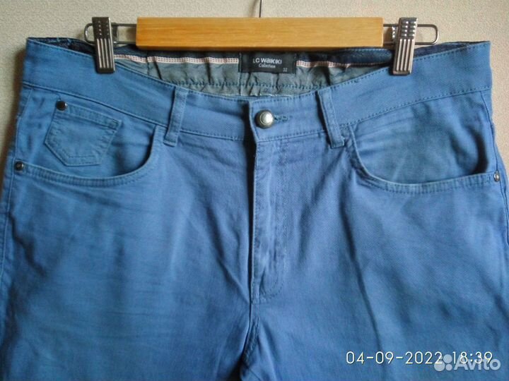 Новые Шорты мужские голубые сиреневые