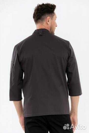 Чёрный китель поварской женский