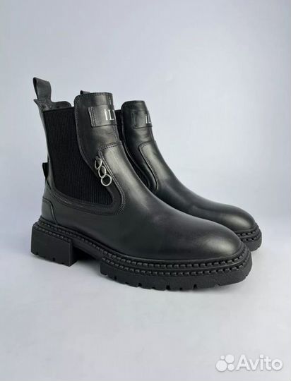Ботинки челси женские 36 натуральная кожа