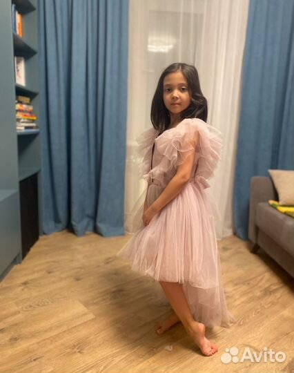 Платье пышное на выпускной 128-134