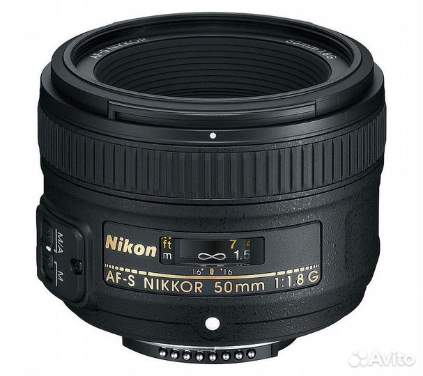 Объектив Nikon 50mm f/1.8G AF-S Nikkor