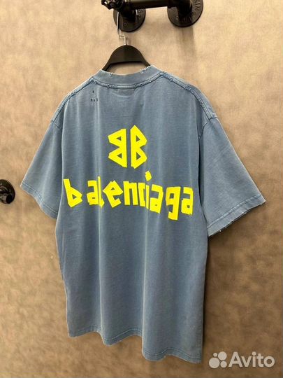 Balenciaga футболка over