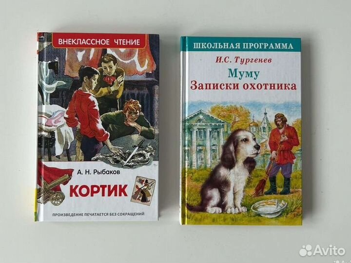 Рыбаков Кортик Тургенев Муму Записки охотника