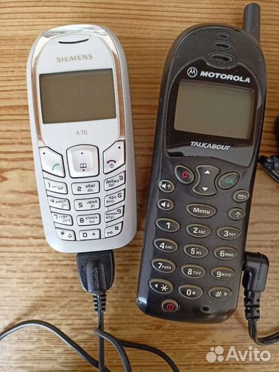 Телефоны Siemens A70 и Motorola Talkabout