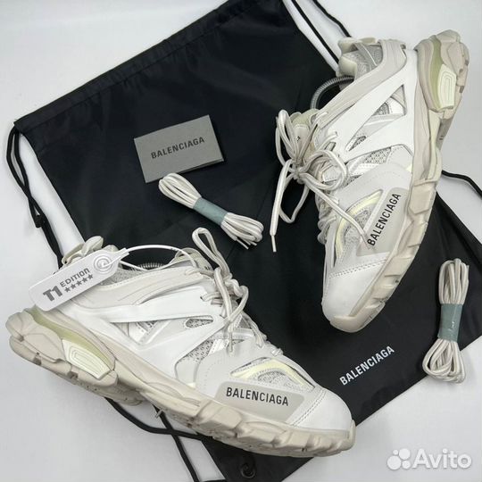 Мужские кроссовки Balenciaga Track White