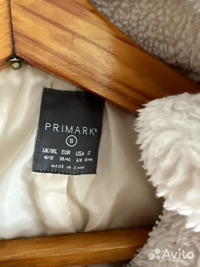 Куртка бомбер тедди плюшевая женская s