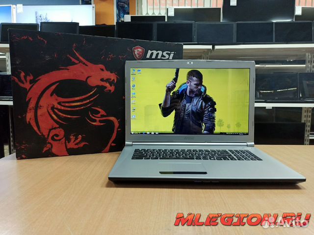 MLegion MSI 17.3 I7 8750 12x GTX 1050 TI 16GB 528