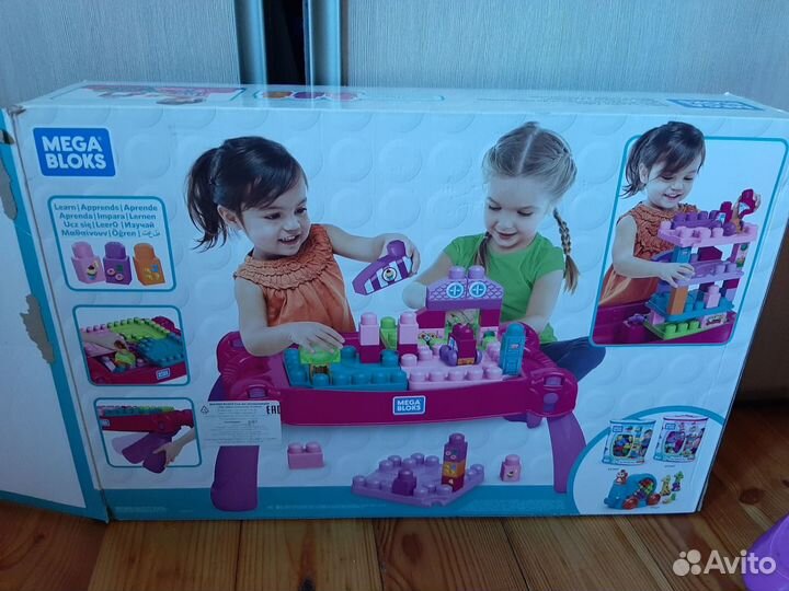 Стол-конструктор Mega Bloks 30 деталей