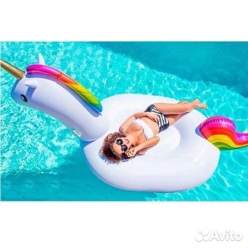 Матрас надувной Единорог/Фламинго. Доставка