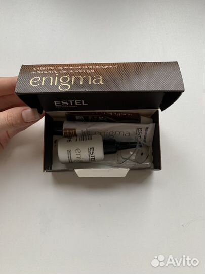 Краска для бровей estel enigma