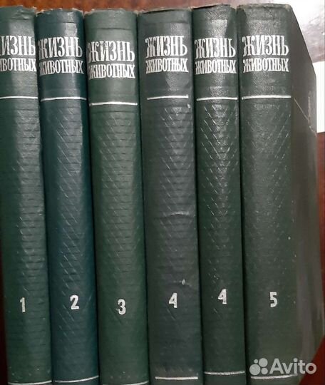 Жизнь животных. Брем. В 6 т. 1968-1970 гг